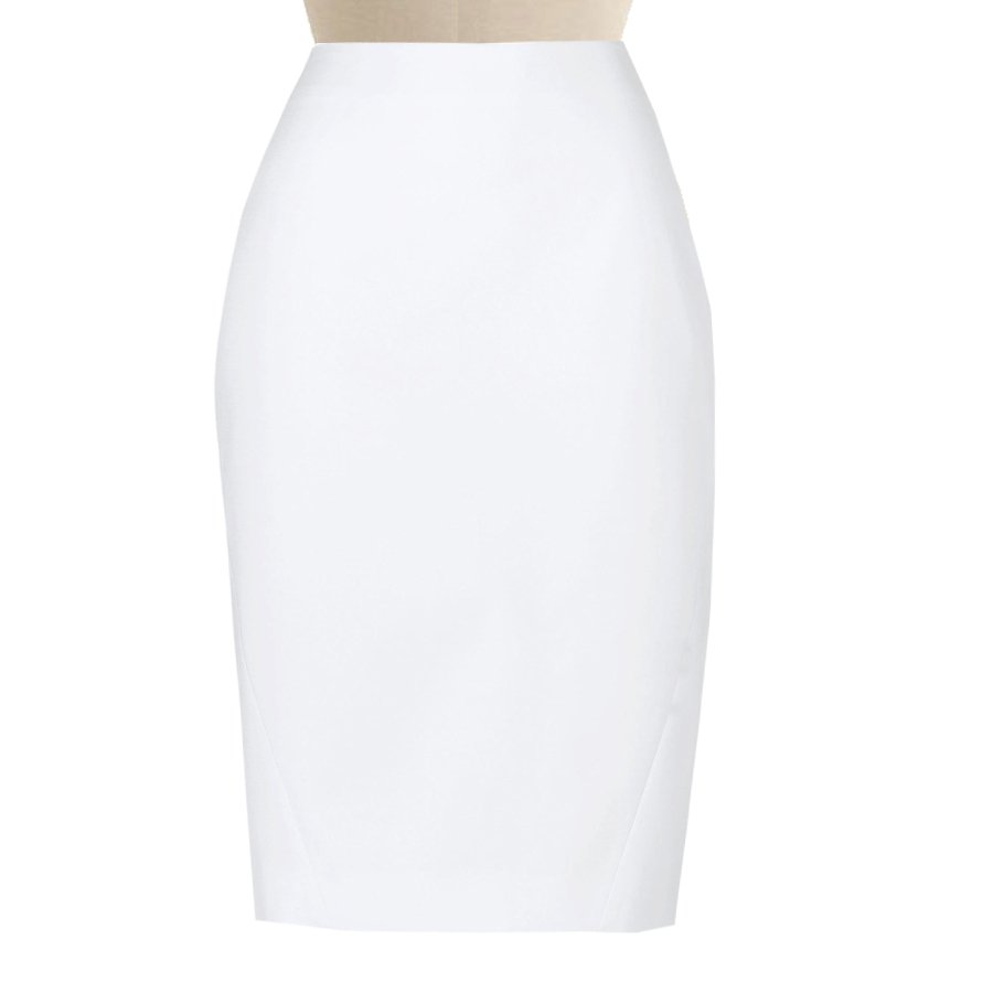 Pencil White Skirt 23