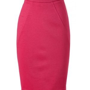 Rose Pink Pencil Skirt, Custom Handmade, Fully Lined, Linen Fabric ...