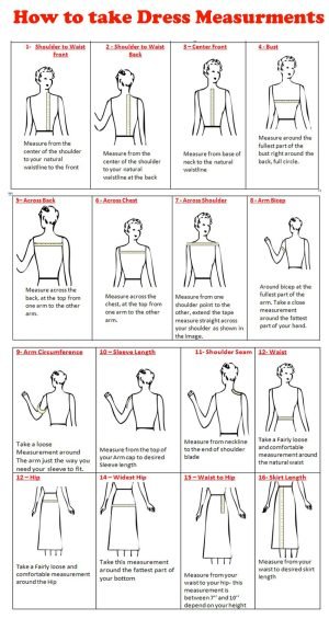 How To Take Dress Measurments Elizabeth S Custom Skirts