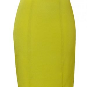 Lime Pencil Skirt, Custom Handmade, Fully Lined, Wide Choices of Fabric ...