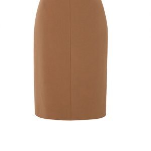 mustard Pencil Skirt, Custom Handmade, Fully Lined, Wool Blend Fabric ...