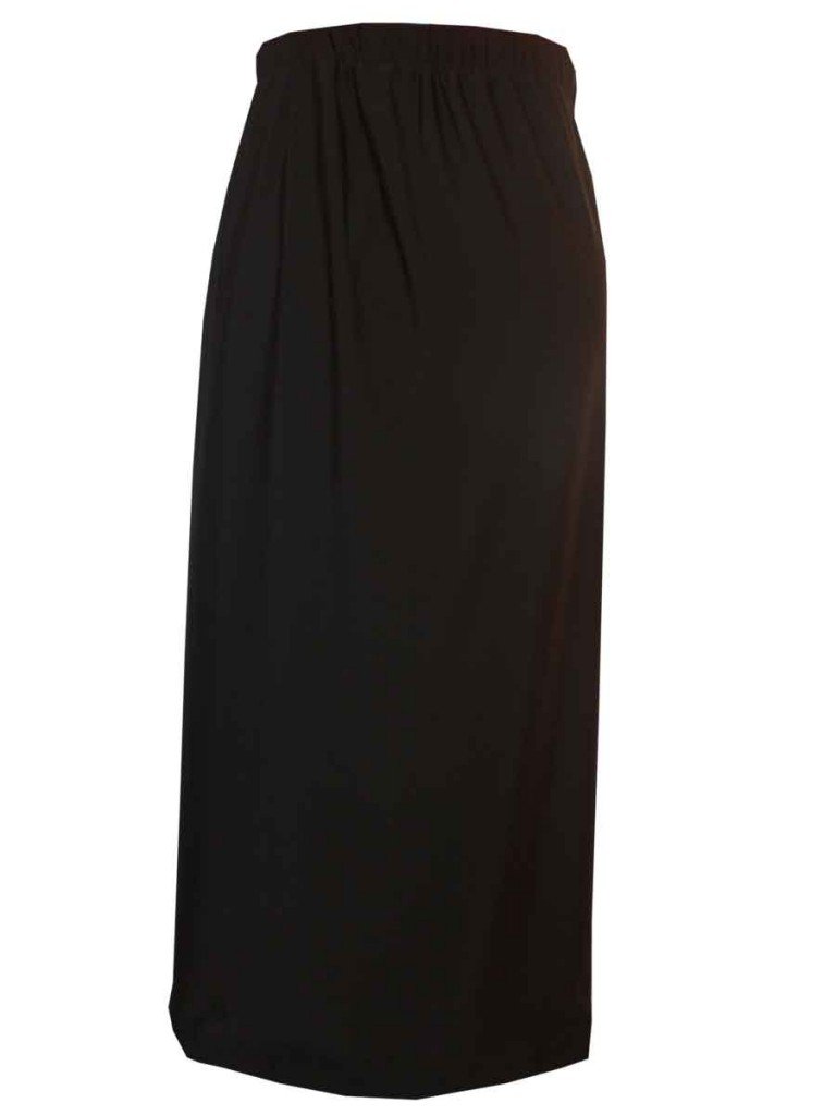 Plus size black spandex skirt, Custom Fit, Handmade – Elizabeth's ...