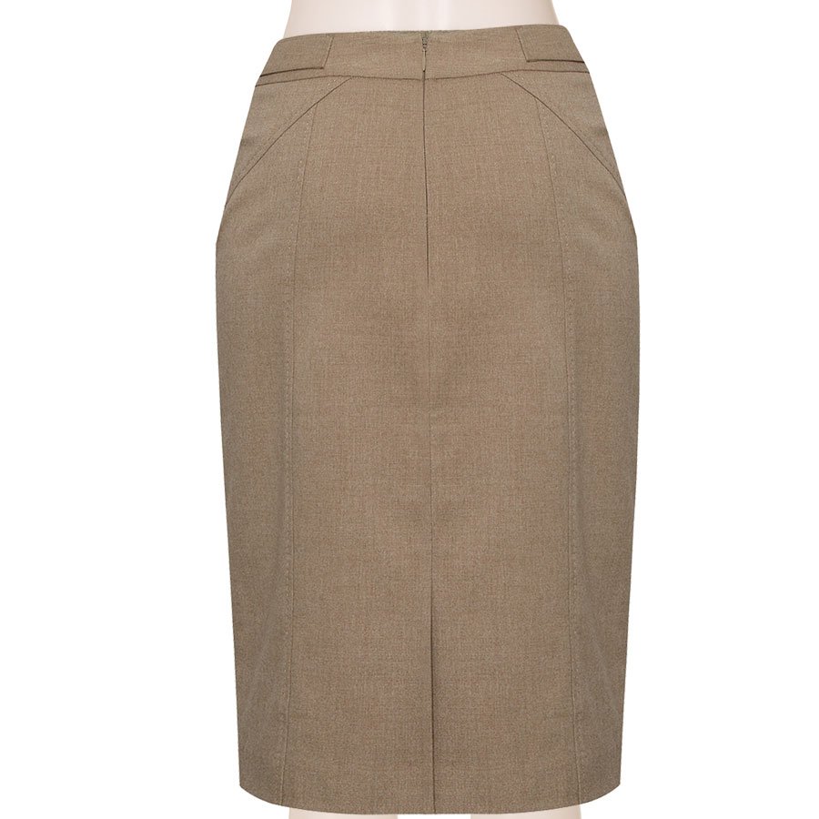 Tailored Wool Blend Pencil Skirt, Custom Fit, Handmade, Fully Lined ...