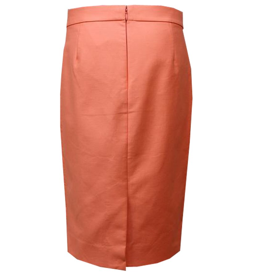 Cotton Melon Pencil Skirt – Elizabeth's Custom Skirts