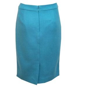 Dark Turquoise Pencil Skirt – Elizabeth's Custom Skirts