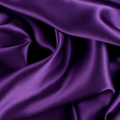 Majesty Purple Silk Charmeuse